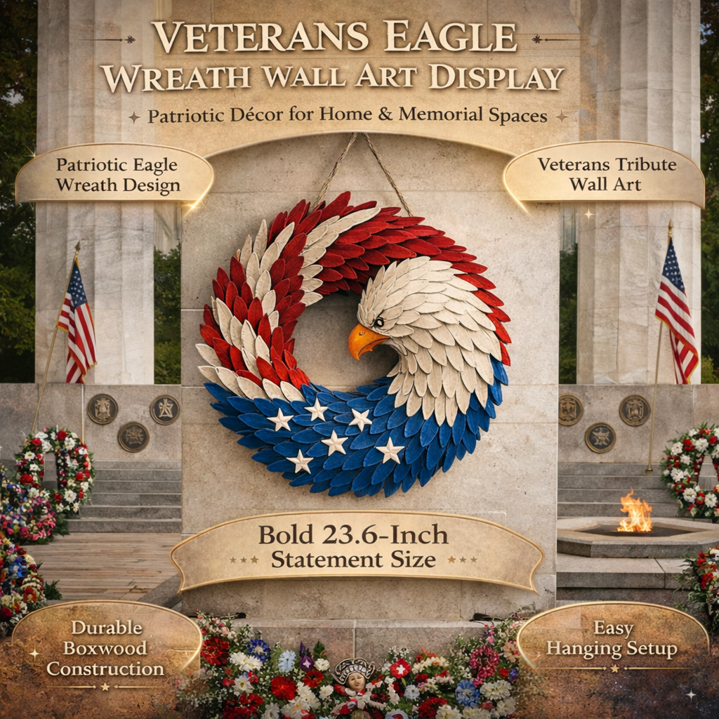 Eagle Memorial Wreath
