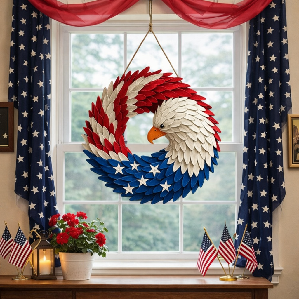 Eagle Memorial Wreath