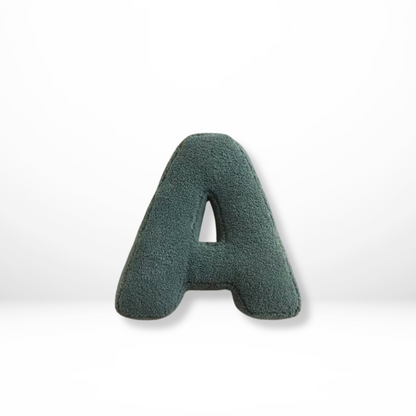 Alphabet Letter Throw Pillow