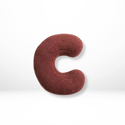 Alphabet Letter Throw Pillow