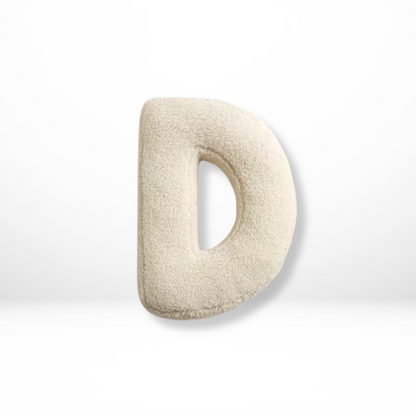 Alphabet Letter Throw Pillow