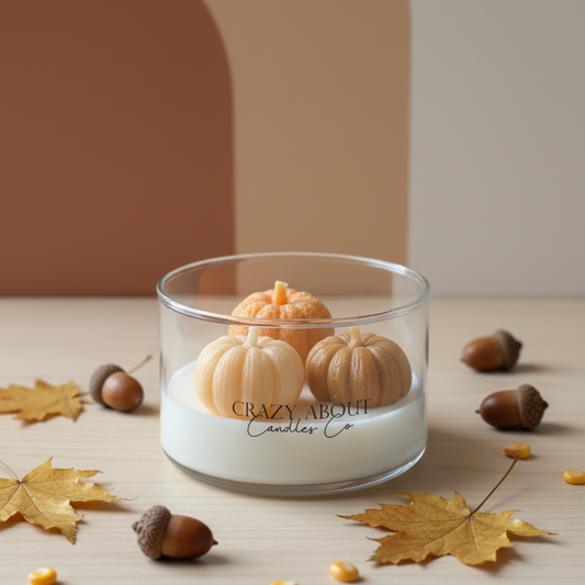 Emberly Harvest Candle - Artisan Soy Wax Jar