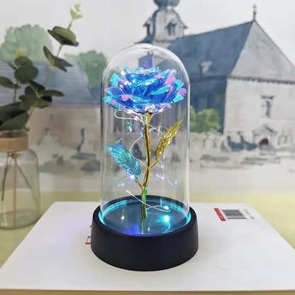 LED Rose Dome Table Lamp