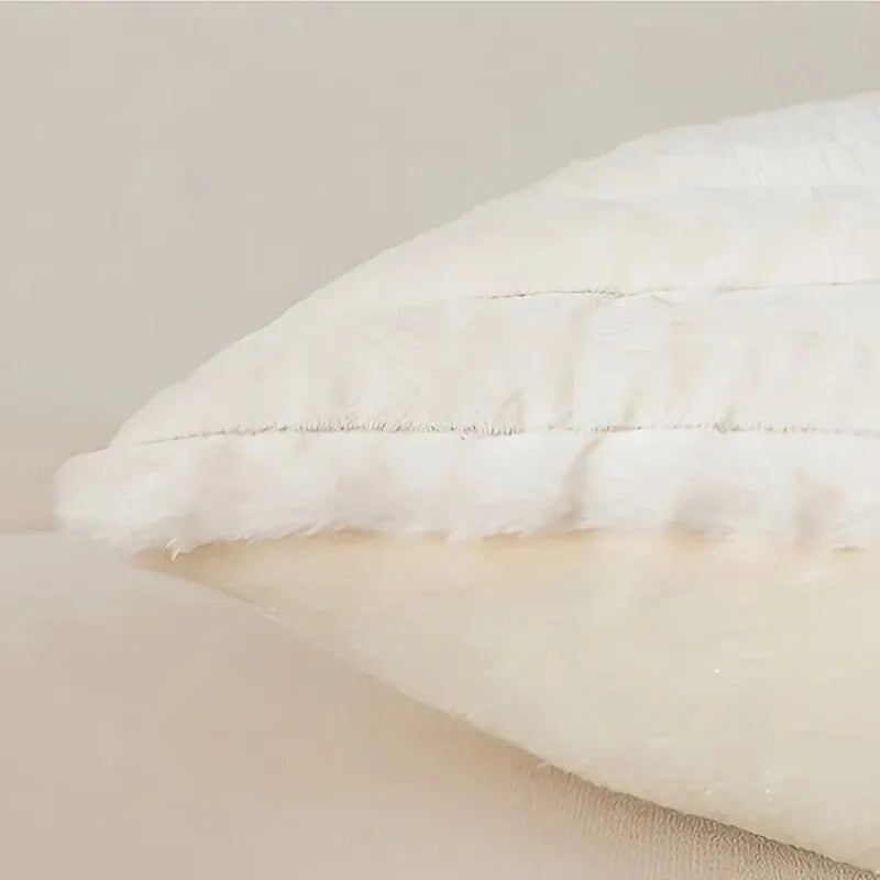 Cordura Plush Cushion Cover - Ribbed Faux Fur, 45cm