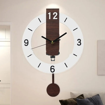 Minimalist Pendulum Wall Clock