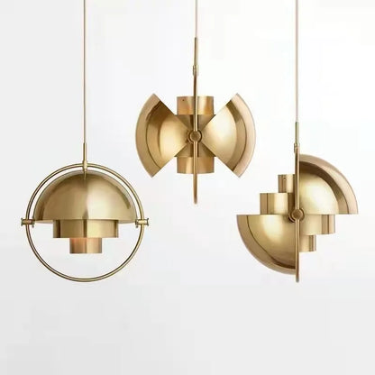 Layered Ring Pendant Light