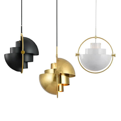 Layered Ring Pendant Light