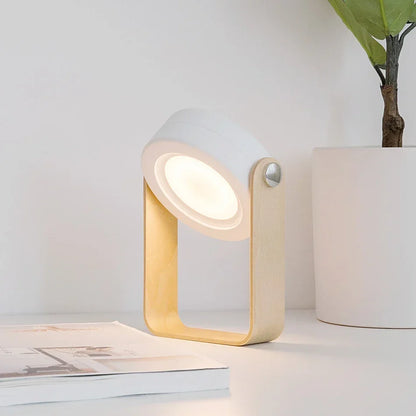 Wooden Handle Portable Lantern
