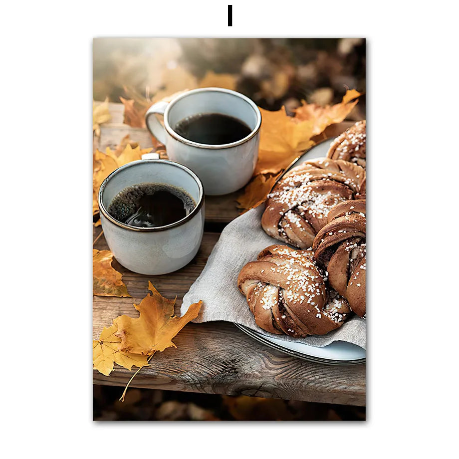 Renarde Autumn Print - Fox & Meadow Canvas Series