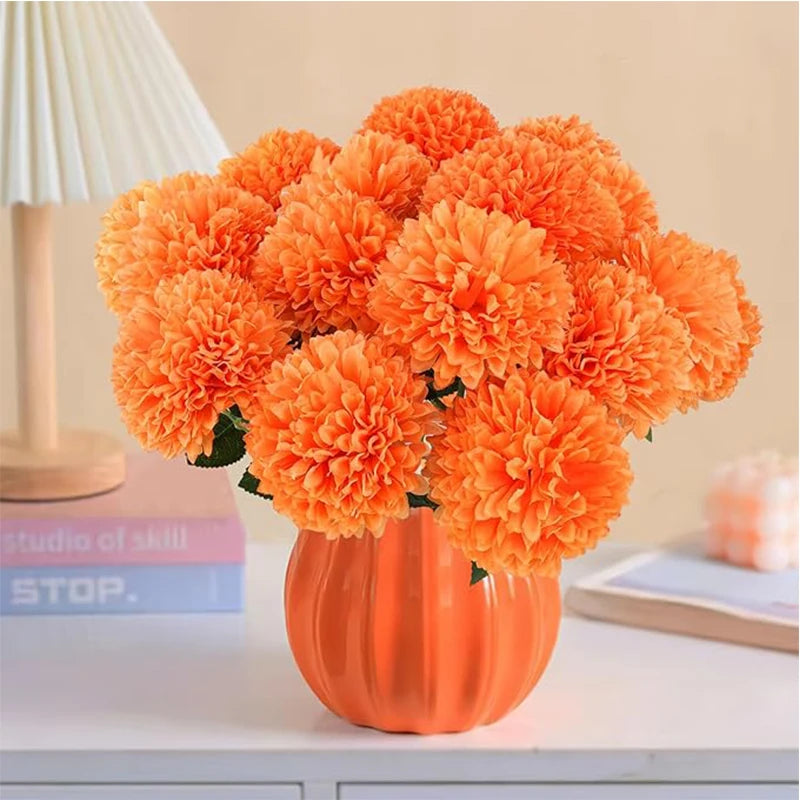 Chrysanne Silk Stems - Chrysanthemum Bunch, Four Colours