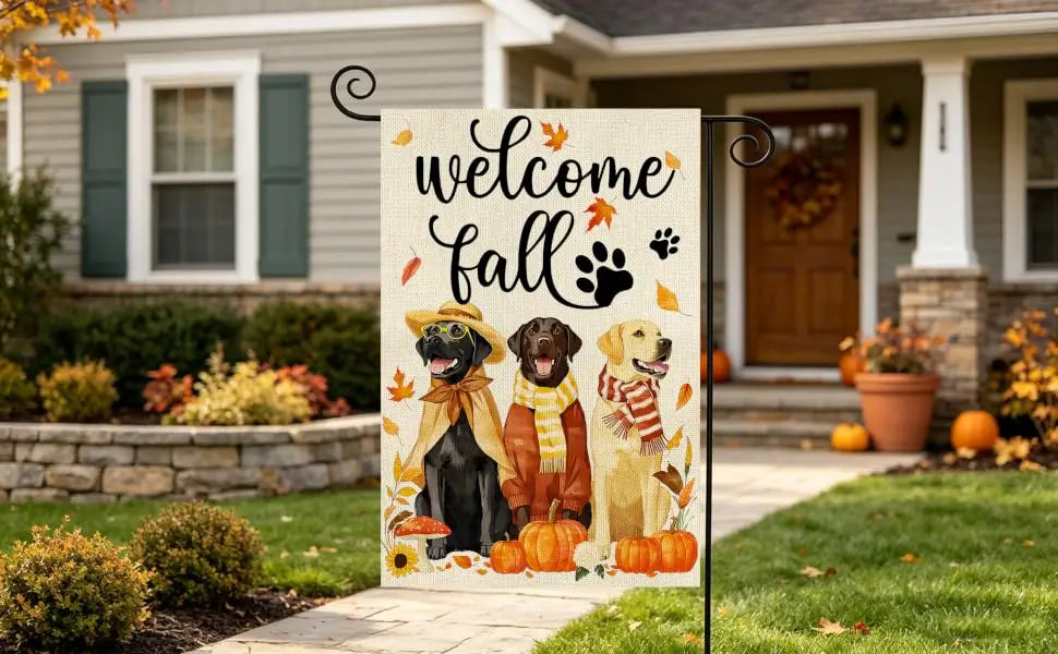 Bannerly Garden Flag - Double-Sided, 12 x 18in