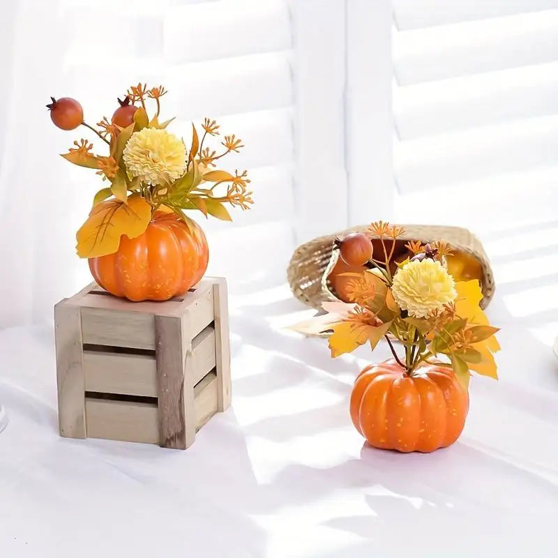 Bonsara Autumn Bonsai - Moulded Foliage Tabletop Piece