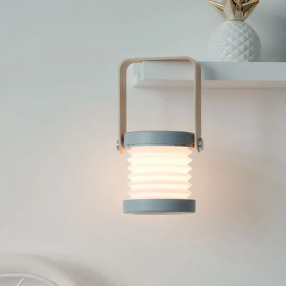 Wooden Handle Portable Lantern