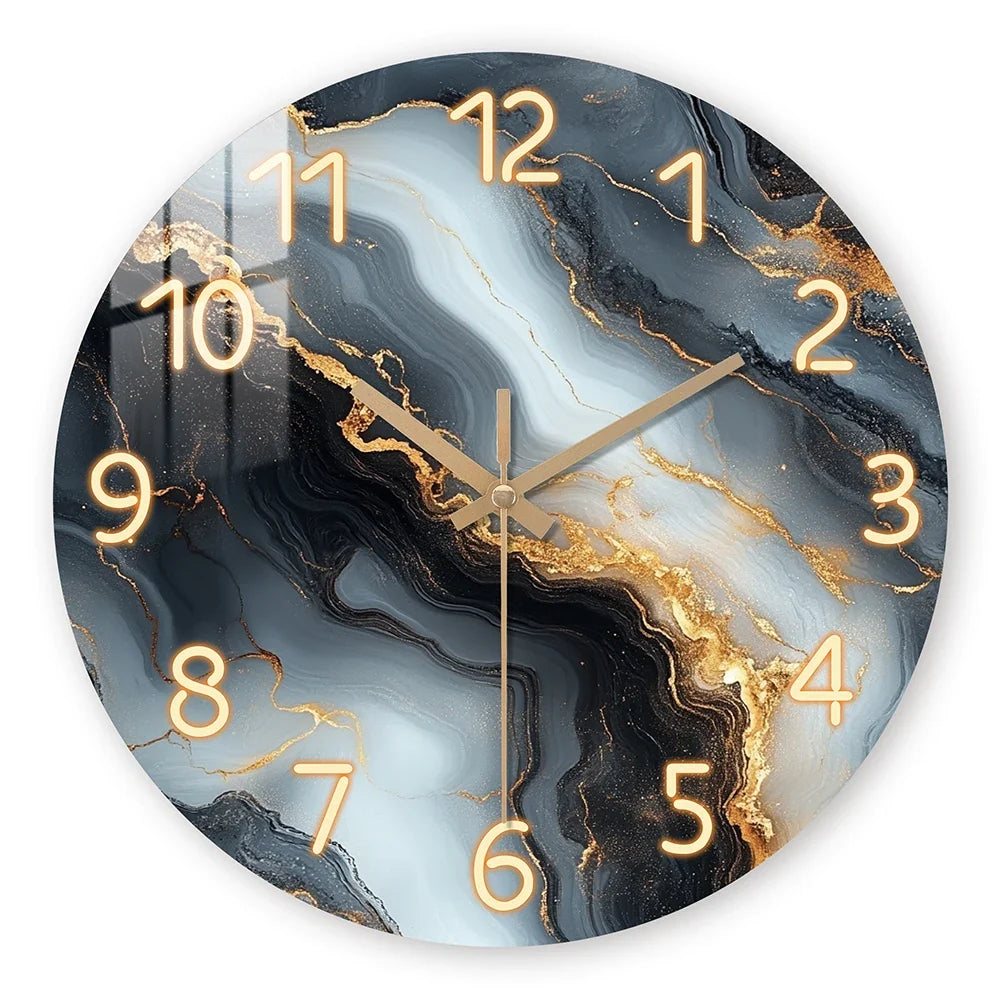 Marble Wall Clock