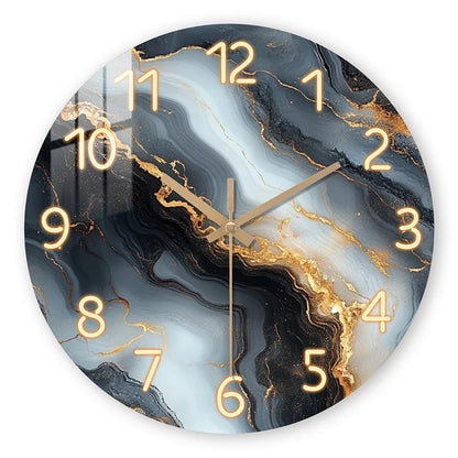 Marble Wall Clock