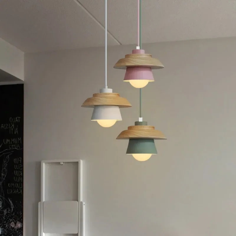 Nordic Wood Pendant Light