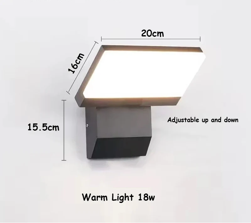 LumiFold Outdoor Wall Light