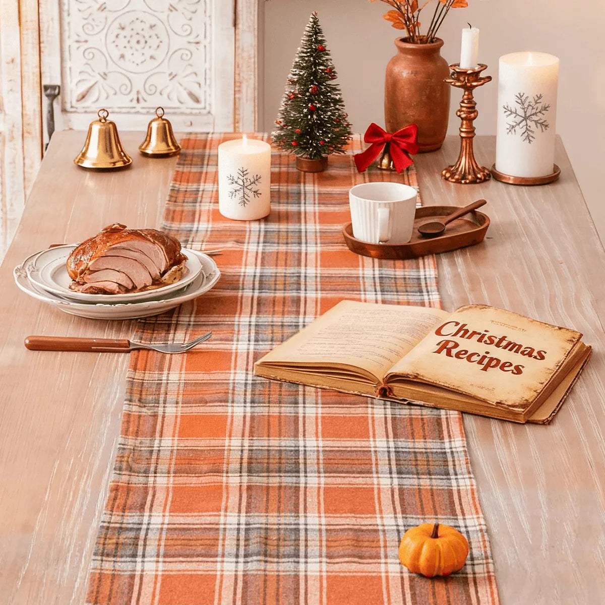 Tanjero Plaid Runner - Woven Check, Two Lengths