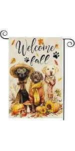 Bannerly Garden Flag - Double-Sided, 12 x 18in