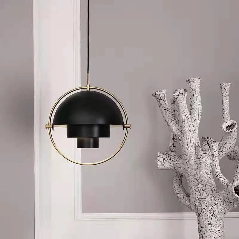 Layered Ring Pendant Light
