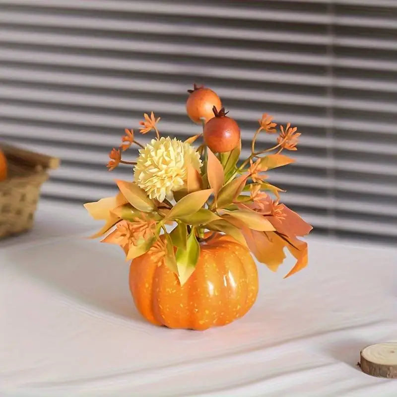 Bonsara Autumn Bonsai - Moulded Foliage Tabletop Piece