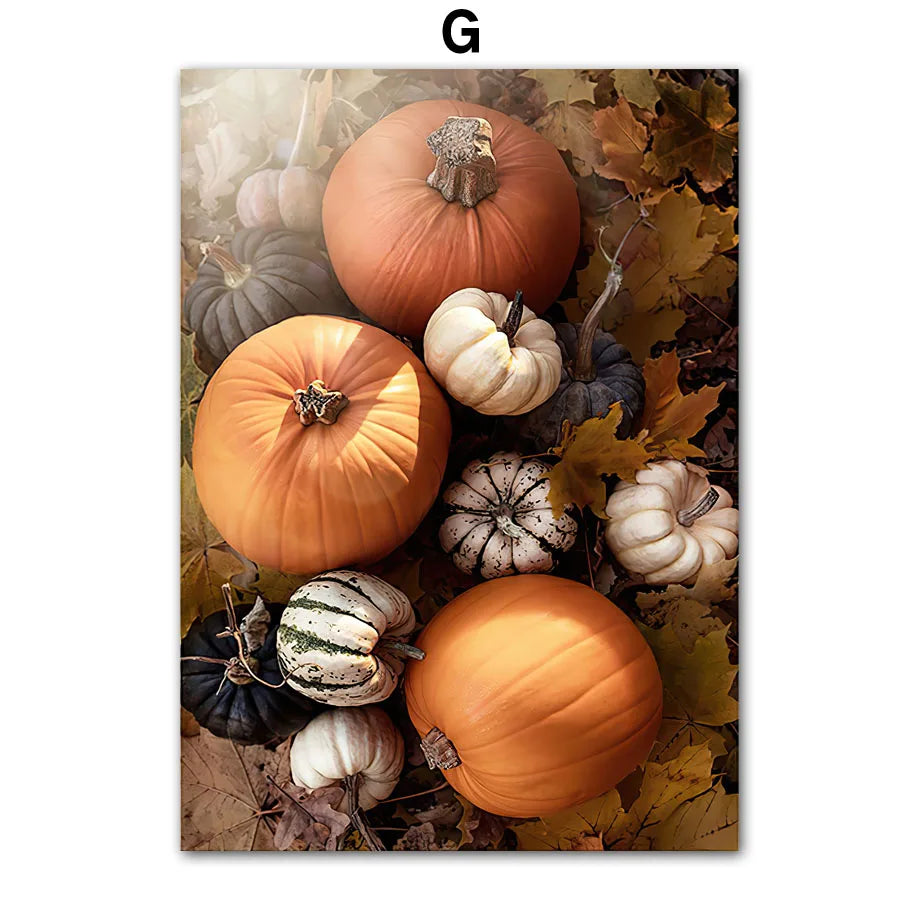 Renarde Autumn Print - Fox & Meadow Canvas Series