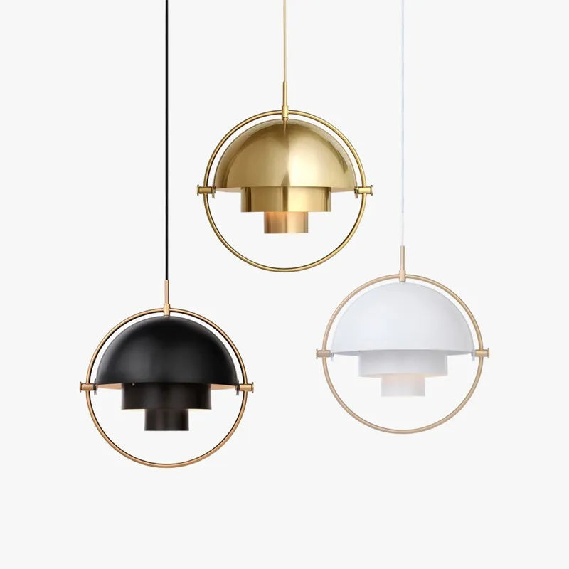 Layered Ring Pendant Light