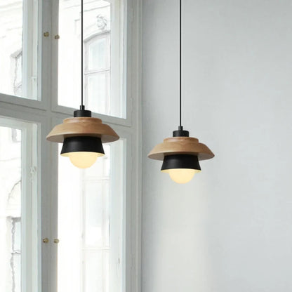 Nordic Wood Pendant Light