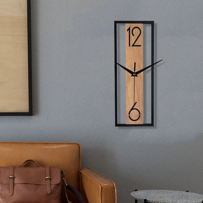 Modern Rectangular Wall Clock