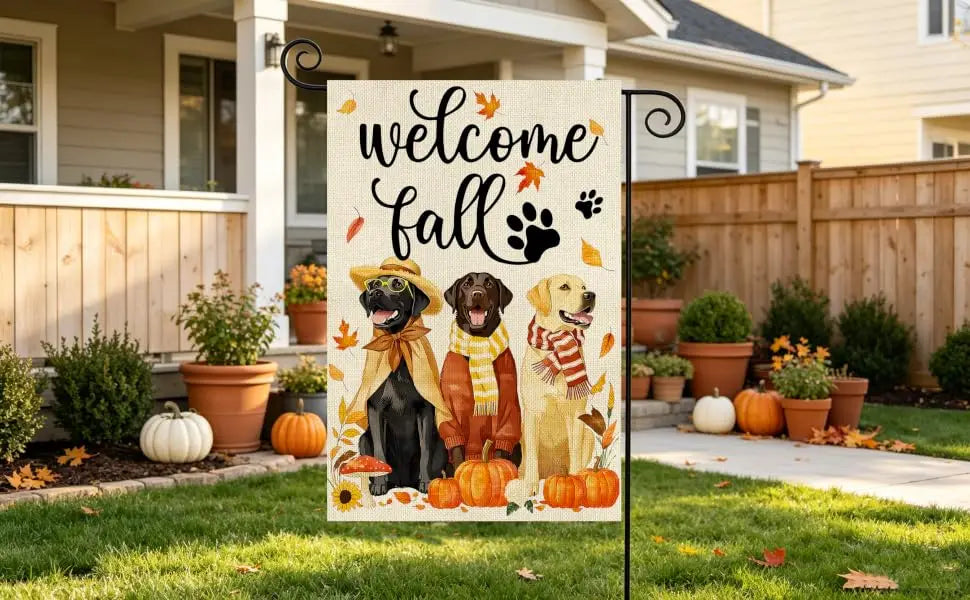 Bannerly Garden Flag - Double-Sided, 12 x 18in