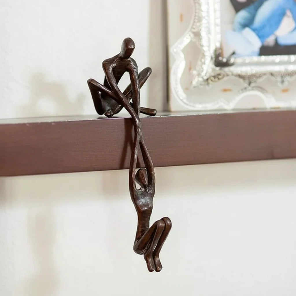 Romantic Couple Resin Sculpture
