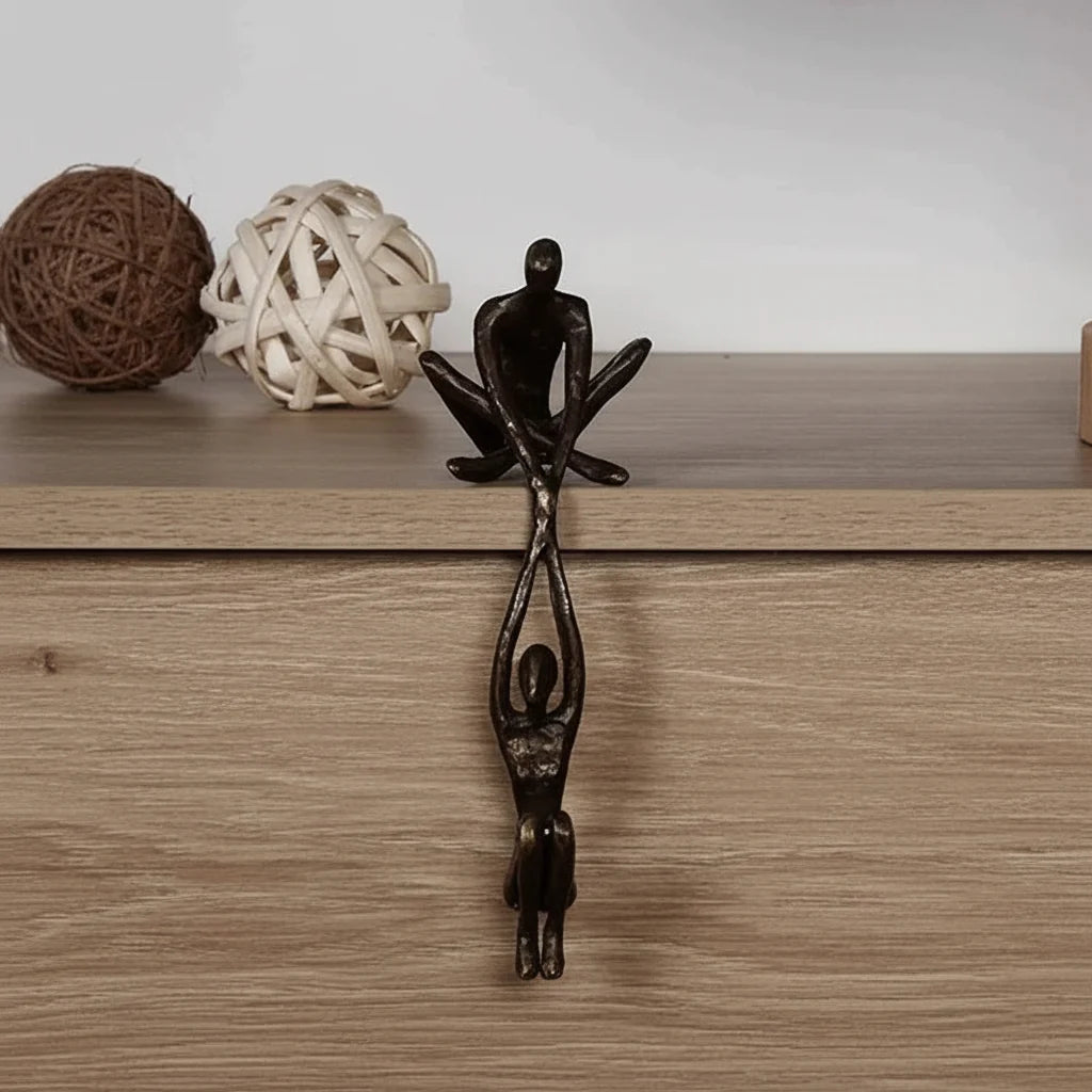 Romantic Couple Resin Sculpture