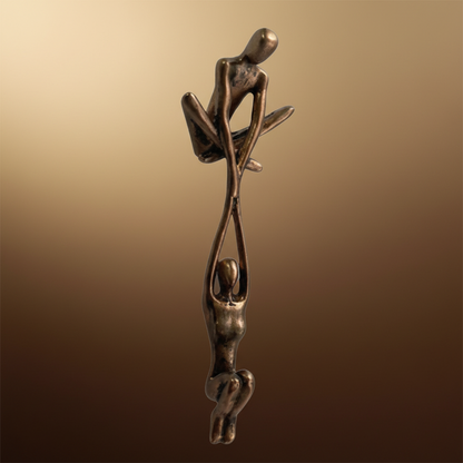 Romantic Couple Resin Sculpture