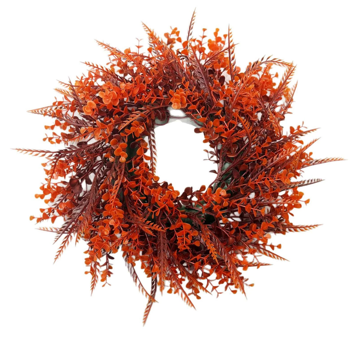 Sylvara Eucalyptus Wreath - 38cm Faux Greenery Ring