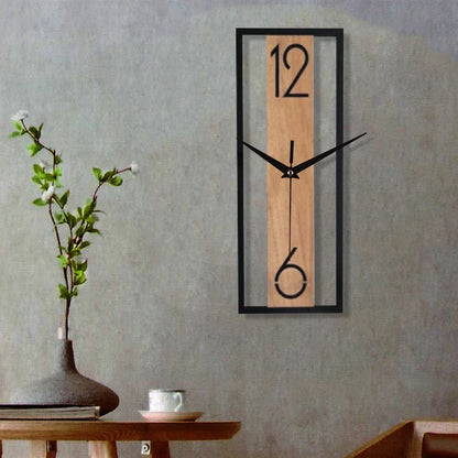 Modern Rectangular Wall Clock
