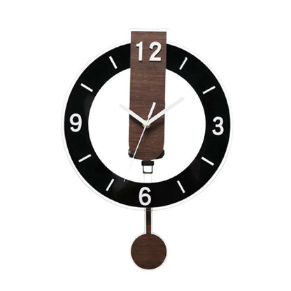 Minimalist Pendulum Wall Clock
