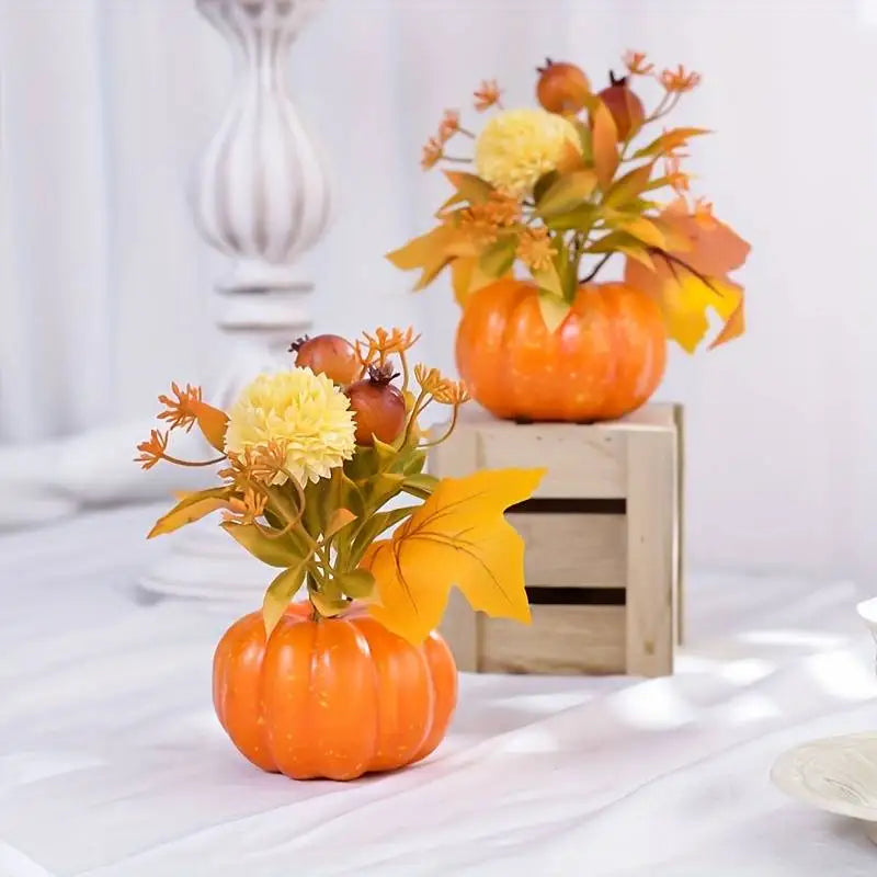 Bonsara Autumn Bonsai - Moulded Foliage Tabletop Piece