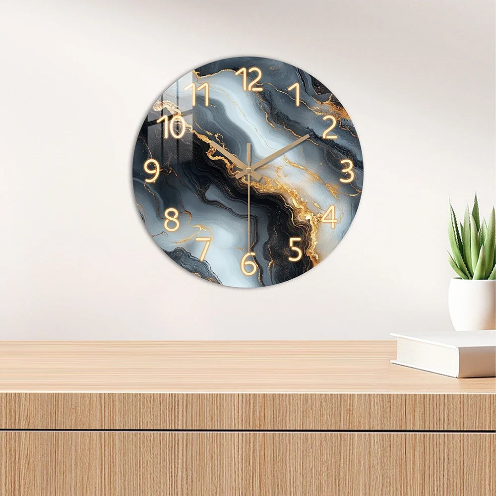 Marble Wall Clock
