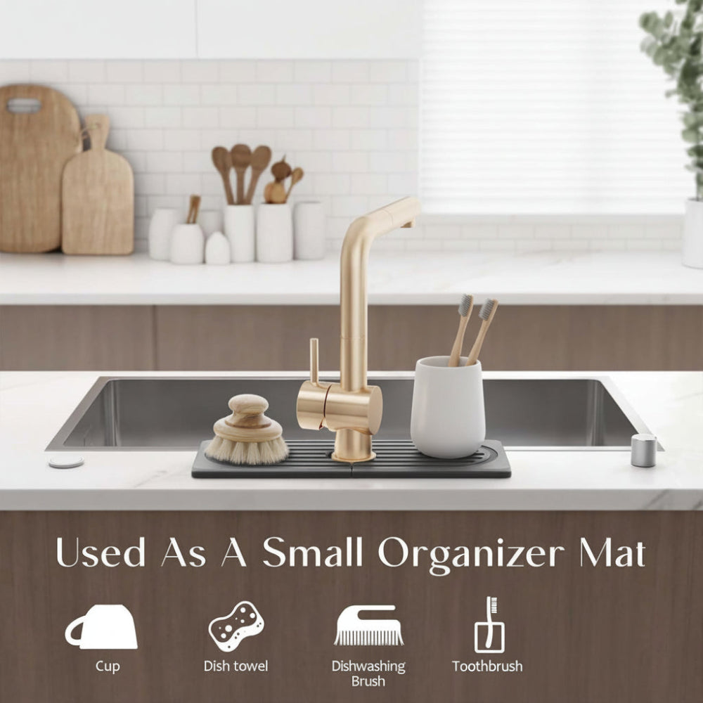 Diatomite Stone Sink Drying Mat