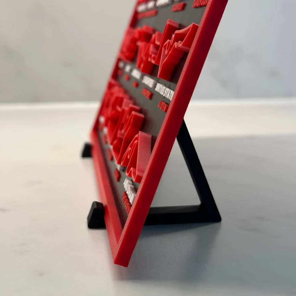 2026 Racing Track Wall Calendar