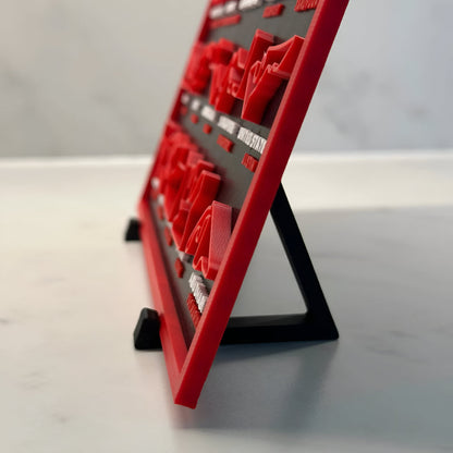 2026 Racing Track Wall Calendar