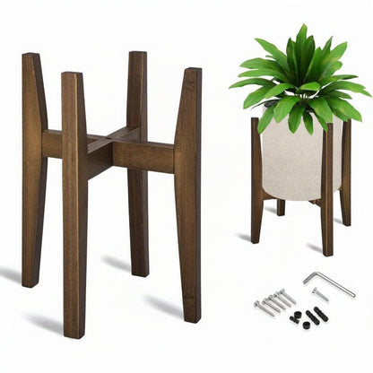 Adjustable Marble Top Plant Stand