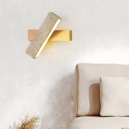 Travertine Wall Light