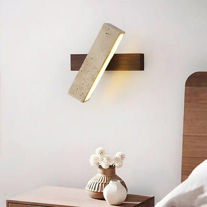 Travertine Wall Light