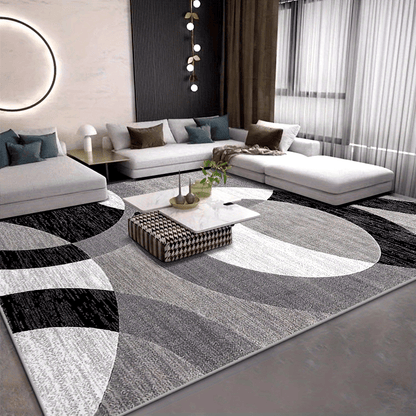 Orbit Weave Geometric Rug