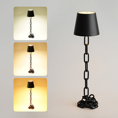 Modern Chain-Link Table Lamp