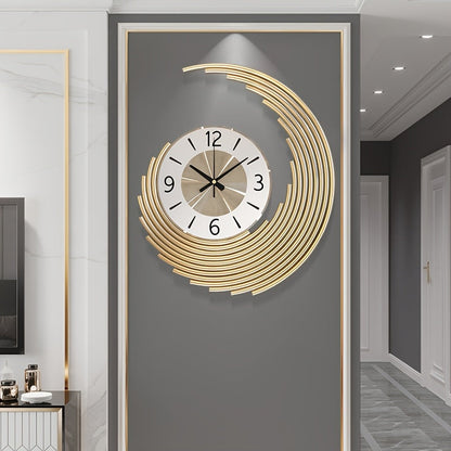 Modern 3D Metal Wall Clock