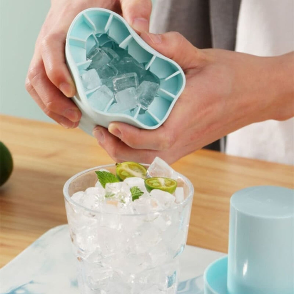 Portable Silicone Ice Maker Cup