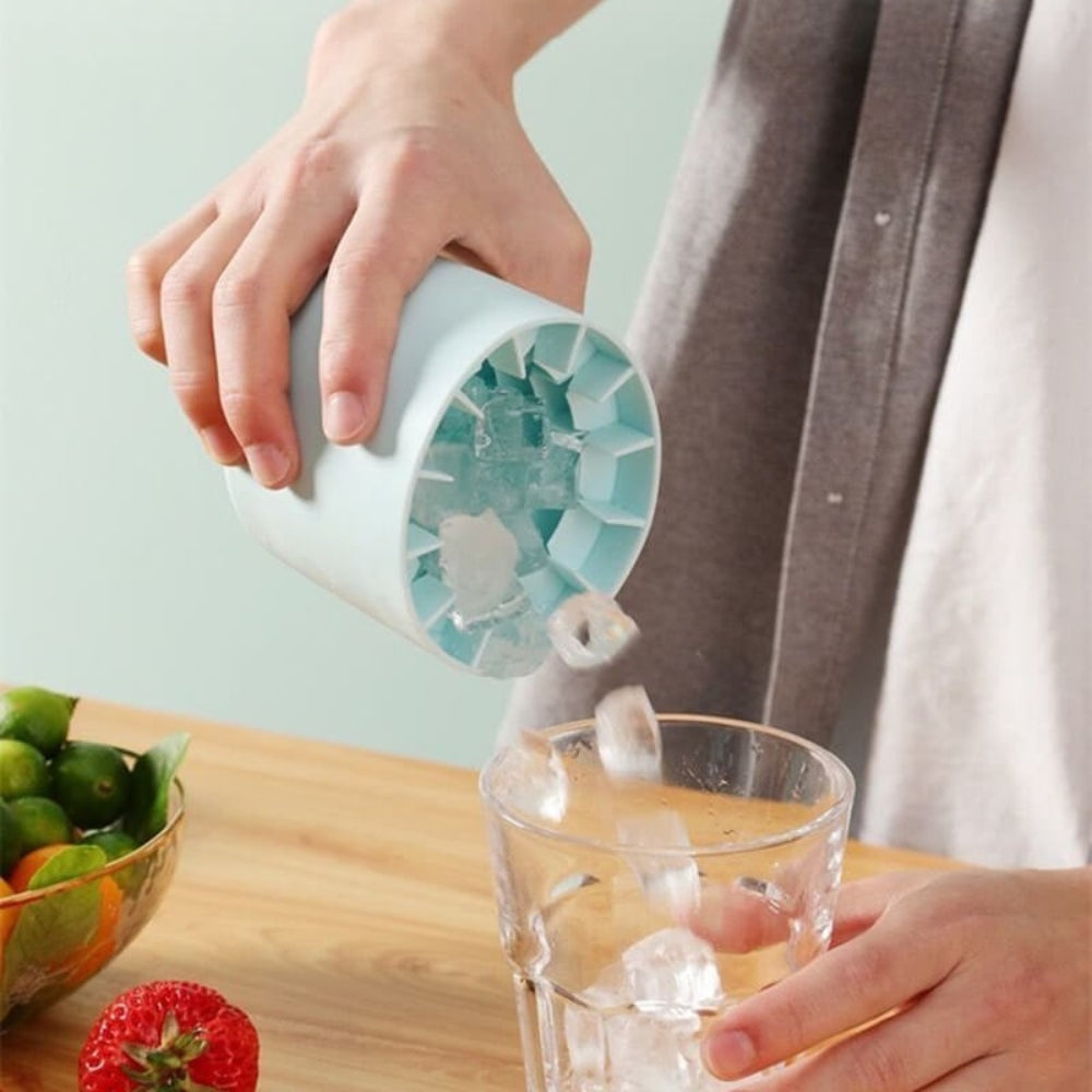 Portable Silicone Ice Maker Cup