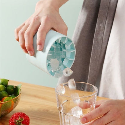 Portable Silicone Ice Maker Cup